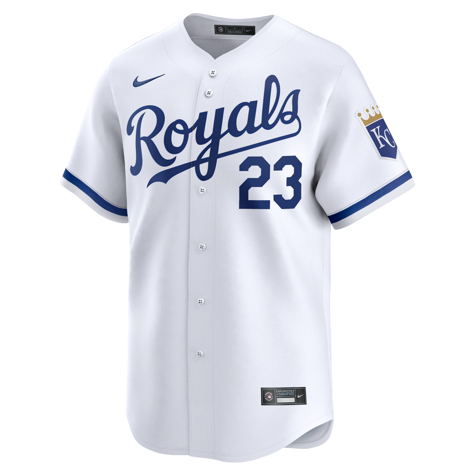 Alternative view of Zack Greinke Kansas City Royals Home Limited Player Jersey - White
