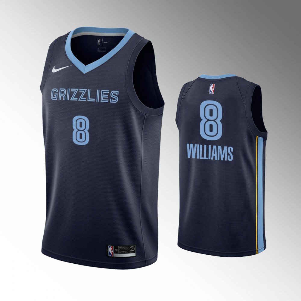 Ziaire Williams Memphis Grizzlies 2021 Icon Edition Navy Jersey