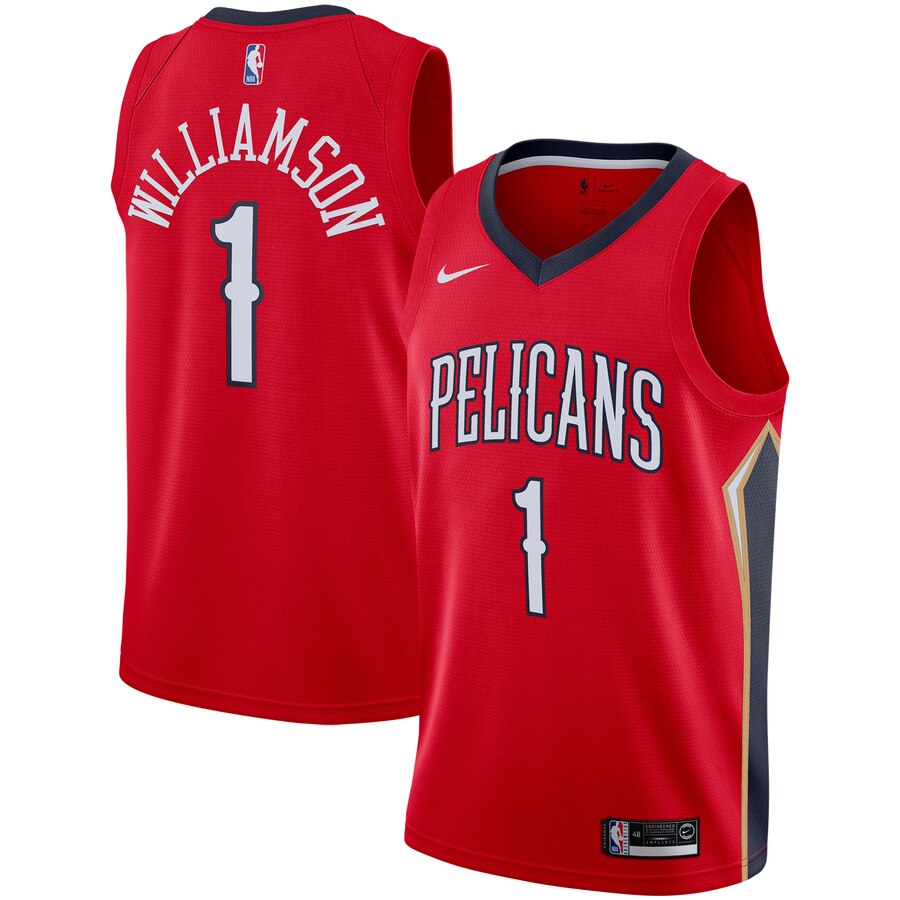 Zion Williamson New Orleans Pelicans 2019/2020 Swingman Jersey - Statement Edition - Red