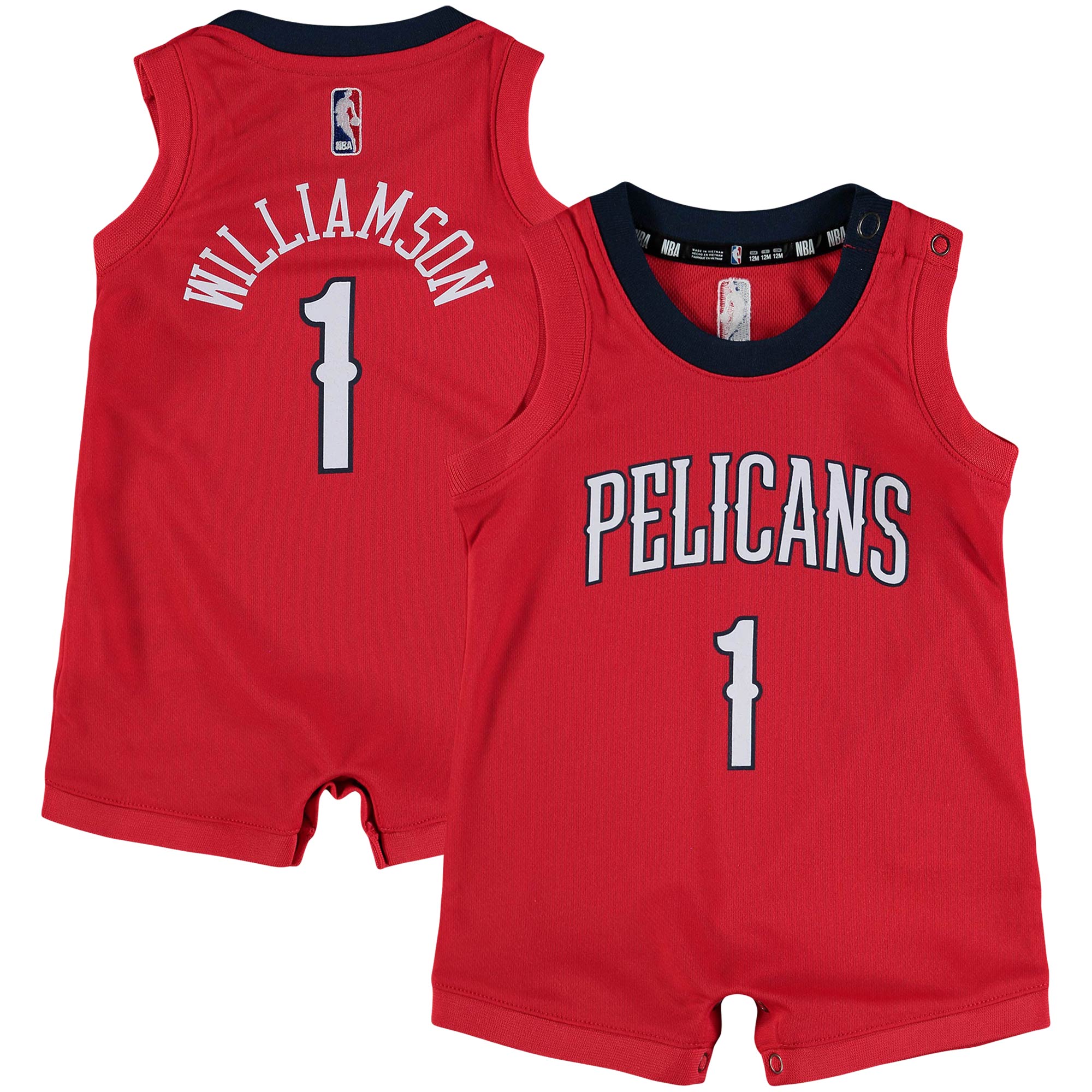 Zion Williamson New Orleans Pelicans Infant Replica Jersey - Red