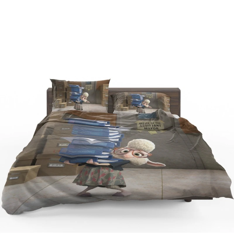 Zootopia Movie Bellweather Bedding Set - Custom Bedding Set