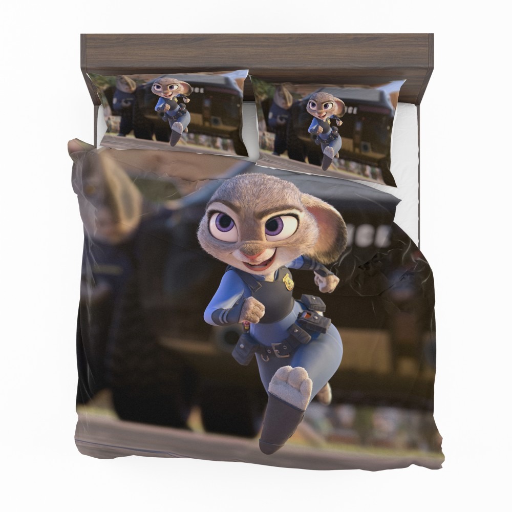 Alternative view of Zootopia Movie Judy Hopps Bedding Set - Custom Bedding Set