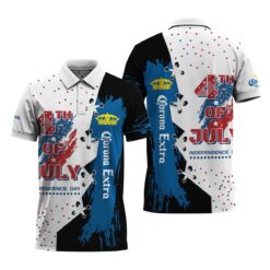 Corona Extra Celebrates The 4th Of July Polo Shirt