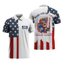 Bud Light Independence Day Polo Shirt