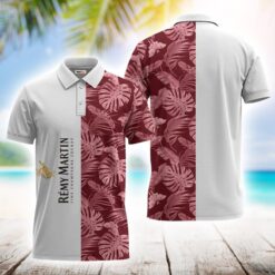 Remy Martin Swiss Cheese Leaf Polo Shirt