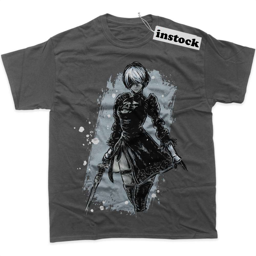 2B NieR:Automata Shirt, Game Shirt, Graphic Tee