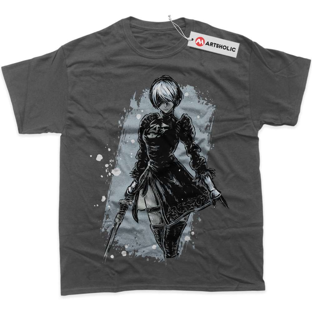 2B NieR:Automata Shirt, Game Shirt, Graphic Tee