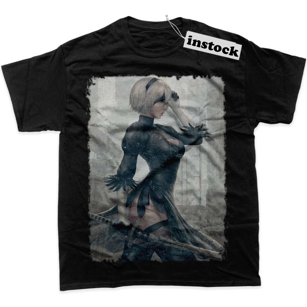 2B Shirt, NieR:Automata Shirt, Game Shirt, Graphic Tee