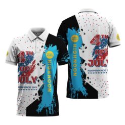 High Noon Celebrates The 4th Of July Polo Shirt