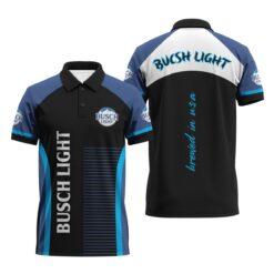 Busch Light Brewed In U.S.A Polo Shirt