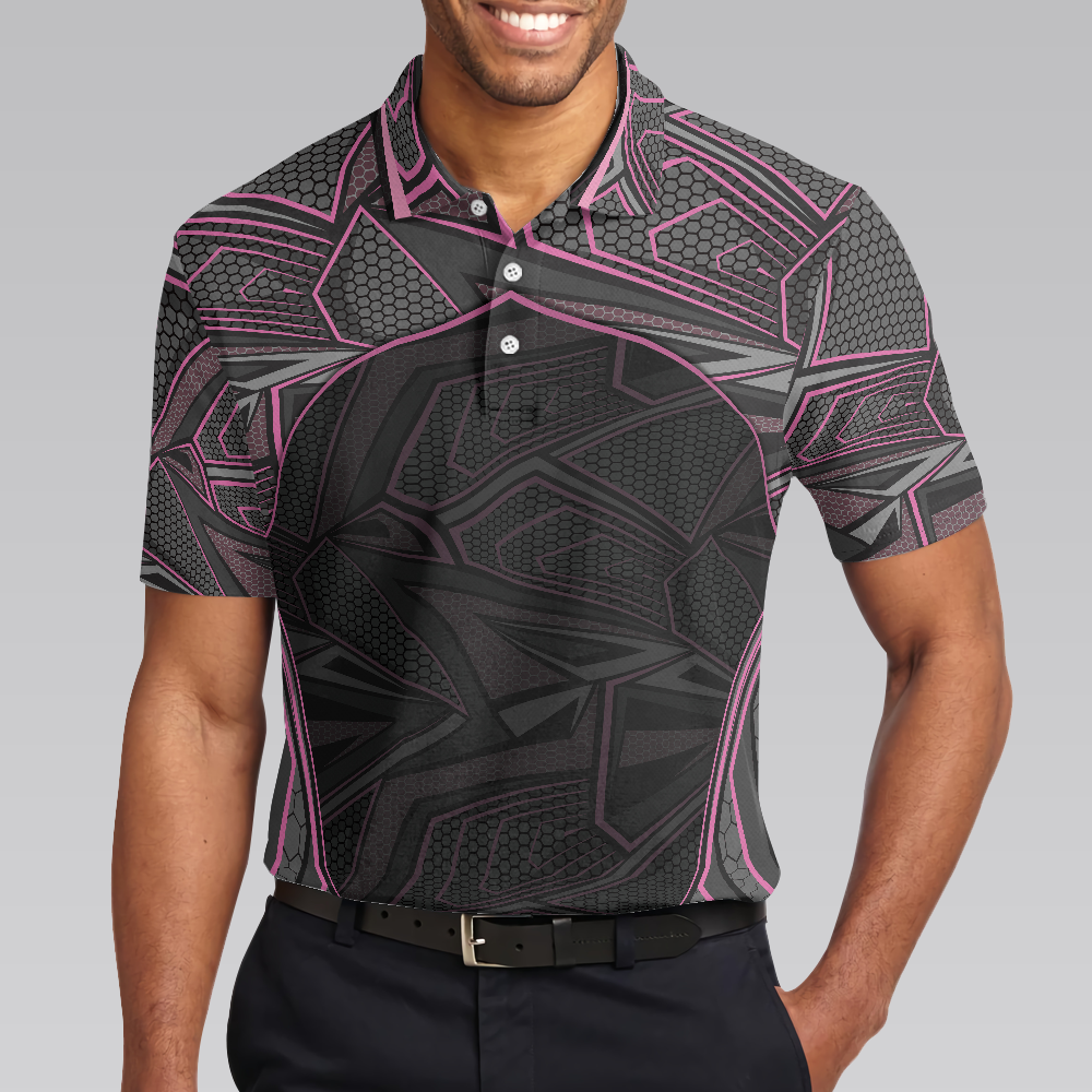 Alternative view of A Bad Day Of Golf Always Beats A Good Day Of Work Short Sleeve Polo Shirt, Unisex Golf Polo Shirts