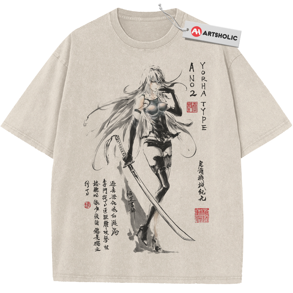 A2 Shirt, NieR:Automata Shirt, Game Shirt, Vintage T-Shirt