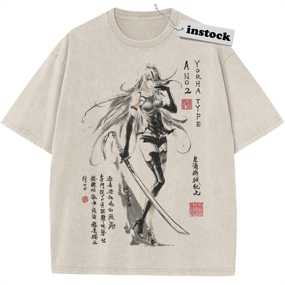 A2 Shirt, NieR:Automata Shirt, Game Shirt, Vintage T-Shirt