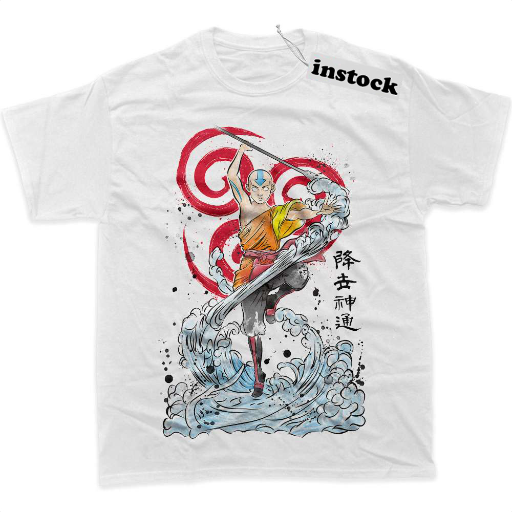 Aang Shirt, Avatar The Last Airbender Shirt, Animated Shirt, Graphic T-Shirt