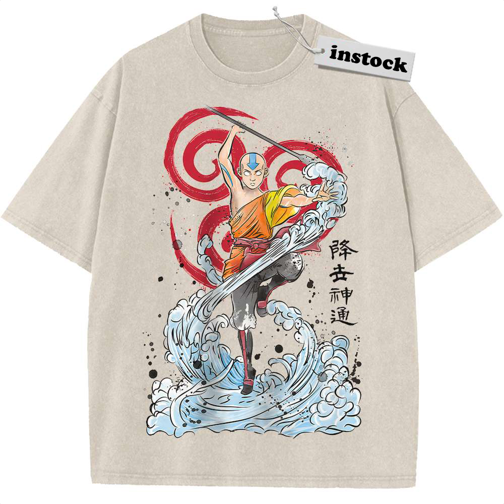 Aang Shirt, Avatar The Last Airbender Shirt, Animated Shirt, Vintage T-Shirt