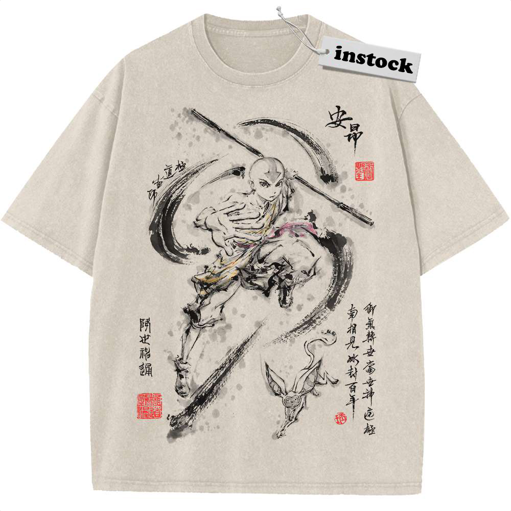 Aang Shirt, Avatar the Last Airbender Shirt, Animated Shirt, Vintage T-Shirt