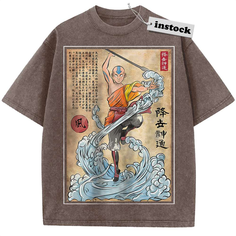 Aang Shirt, Avatar the Last Airbender Shirt, Animated Shirt, Vintage Tee