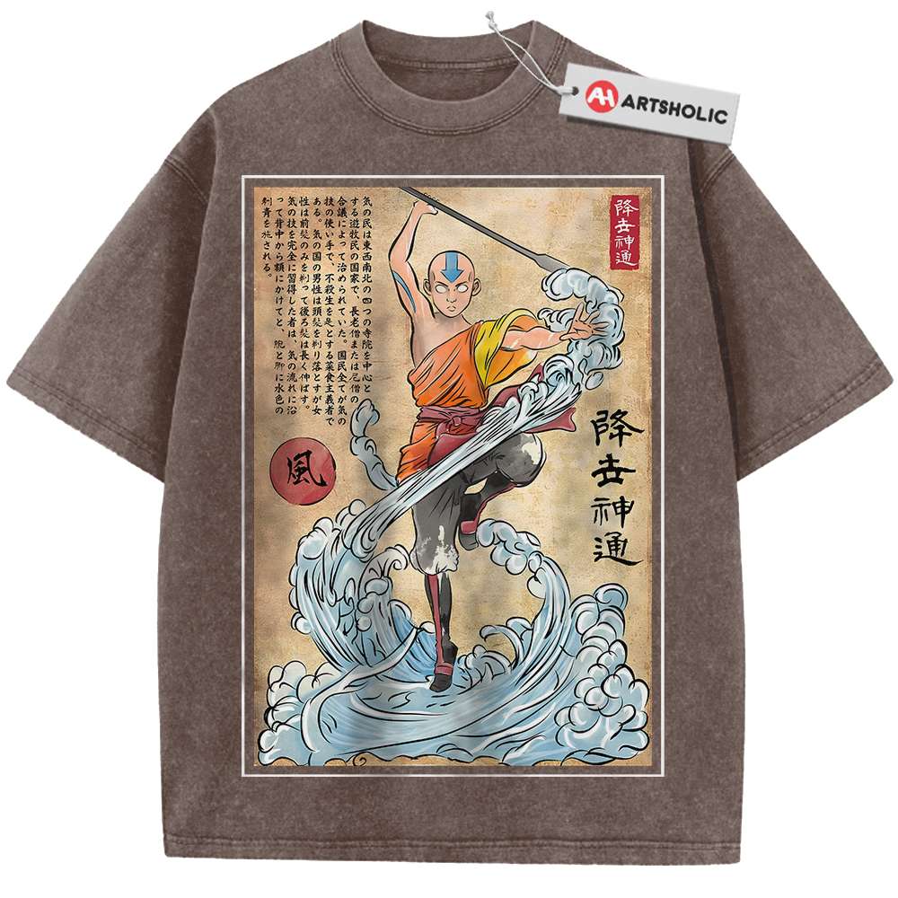 Aang Shirt, Avatar the Last Airbender Shirt, Animated Shirt, Vintage Tee