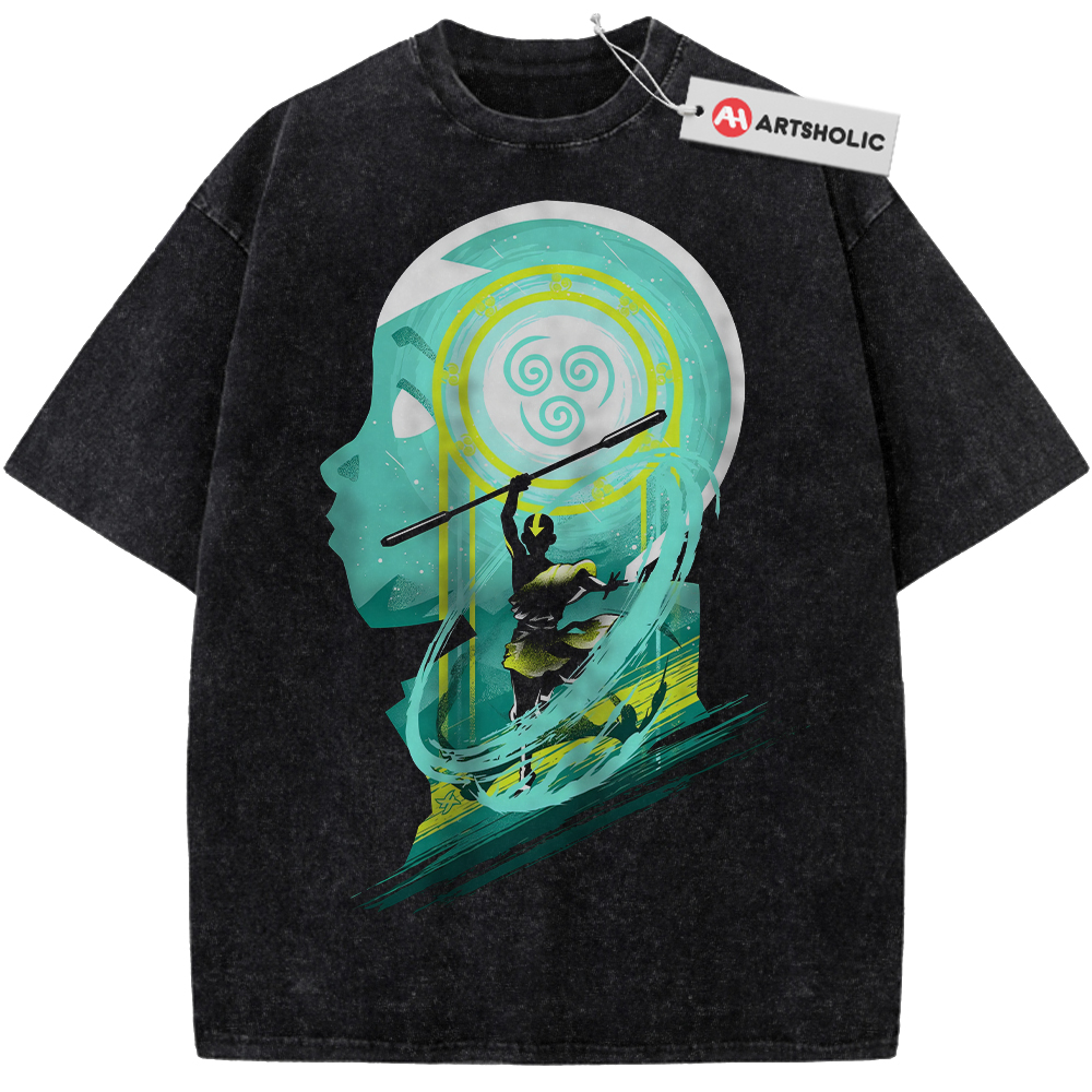 Aang Shirt, Avatar the Last Airbender Shirt, Animated Shirt, Vintage Tee