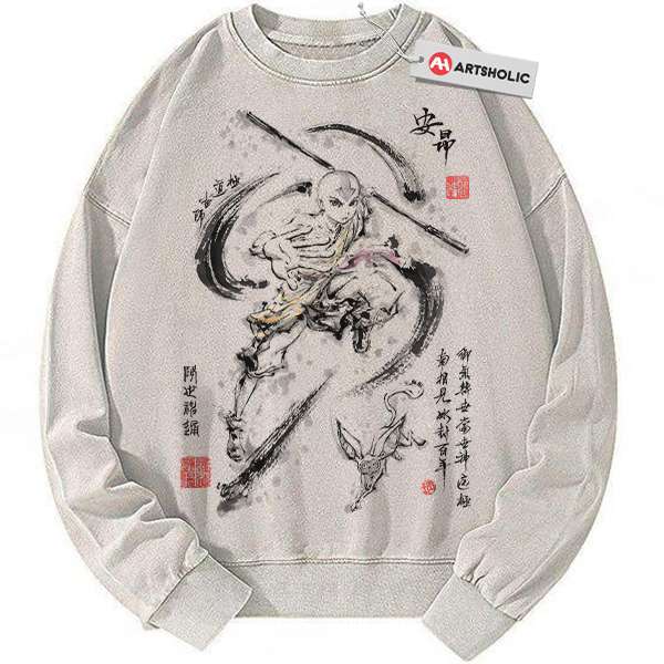 Aang Sweatshirt, Avatar the Last Airbender Sweatshirt, Animated Sweatshirt, Vintage Sweater