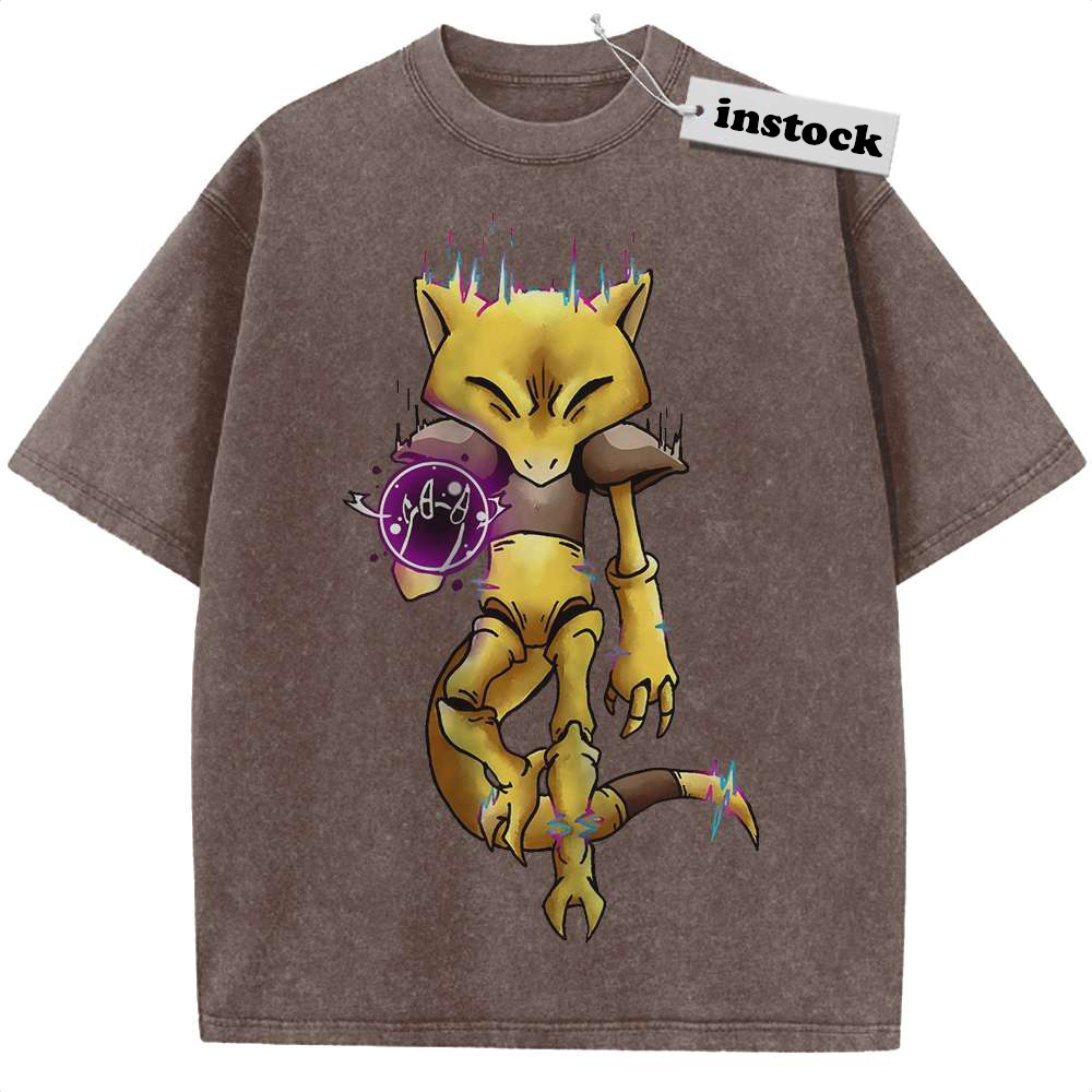 Abra Shirt, Pokemon shirt, Anime Shirt, Vintage T-Shirt