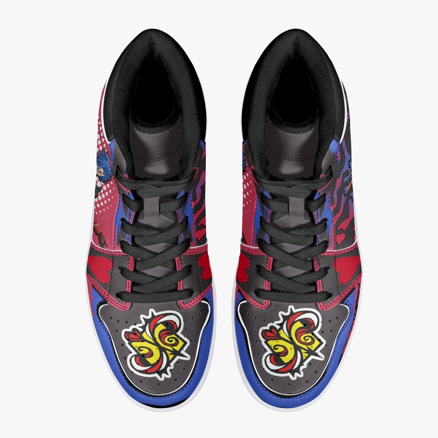 Alternative view of Adam Ainosuke Shindo SK8 the Infinity Custom Sneaker Mid 1 Basketball Shoes - Otaku Hall