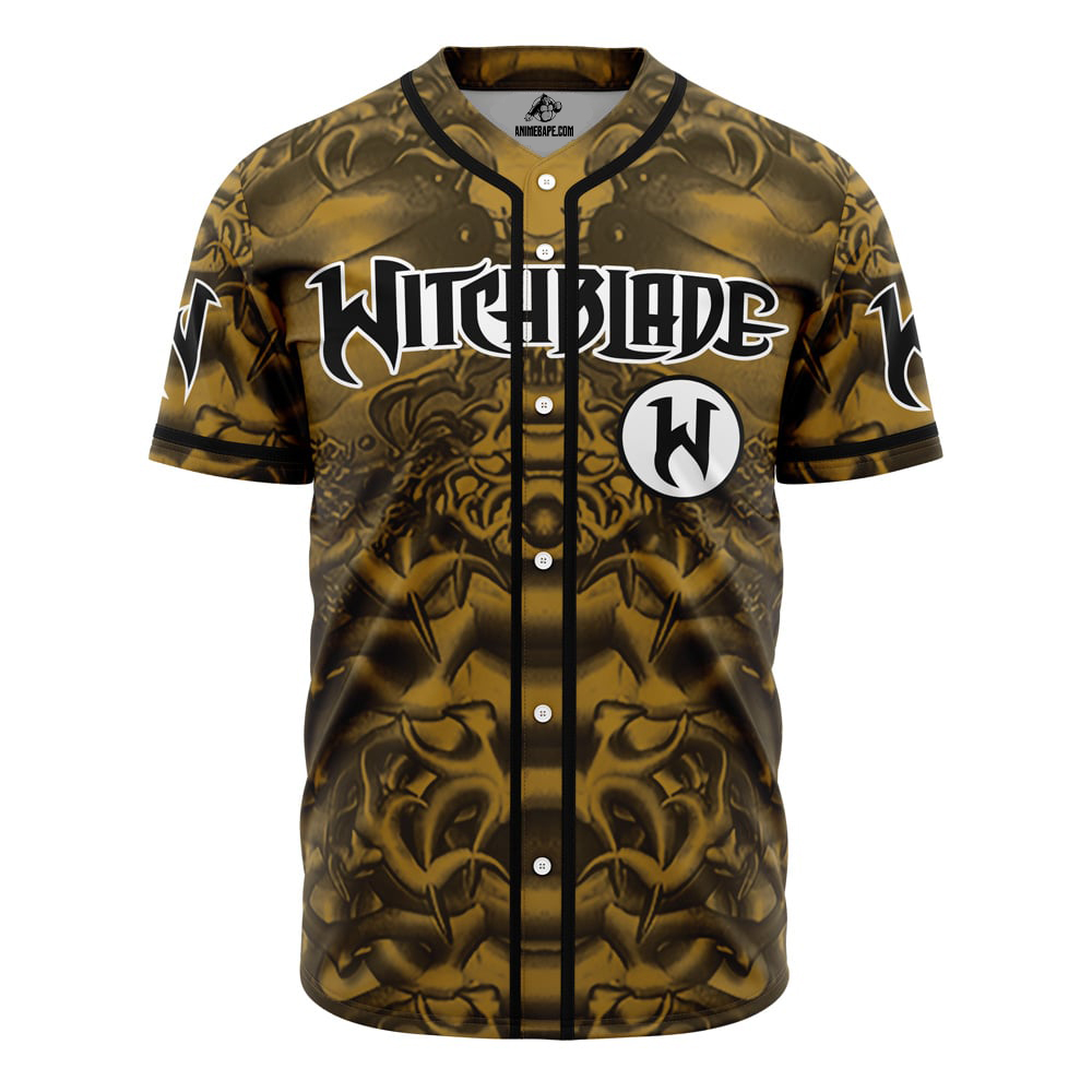 Adaptive Armor Witchblade Top Cow Comics Custom Baseball Jersey - Otaku Hall