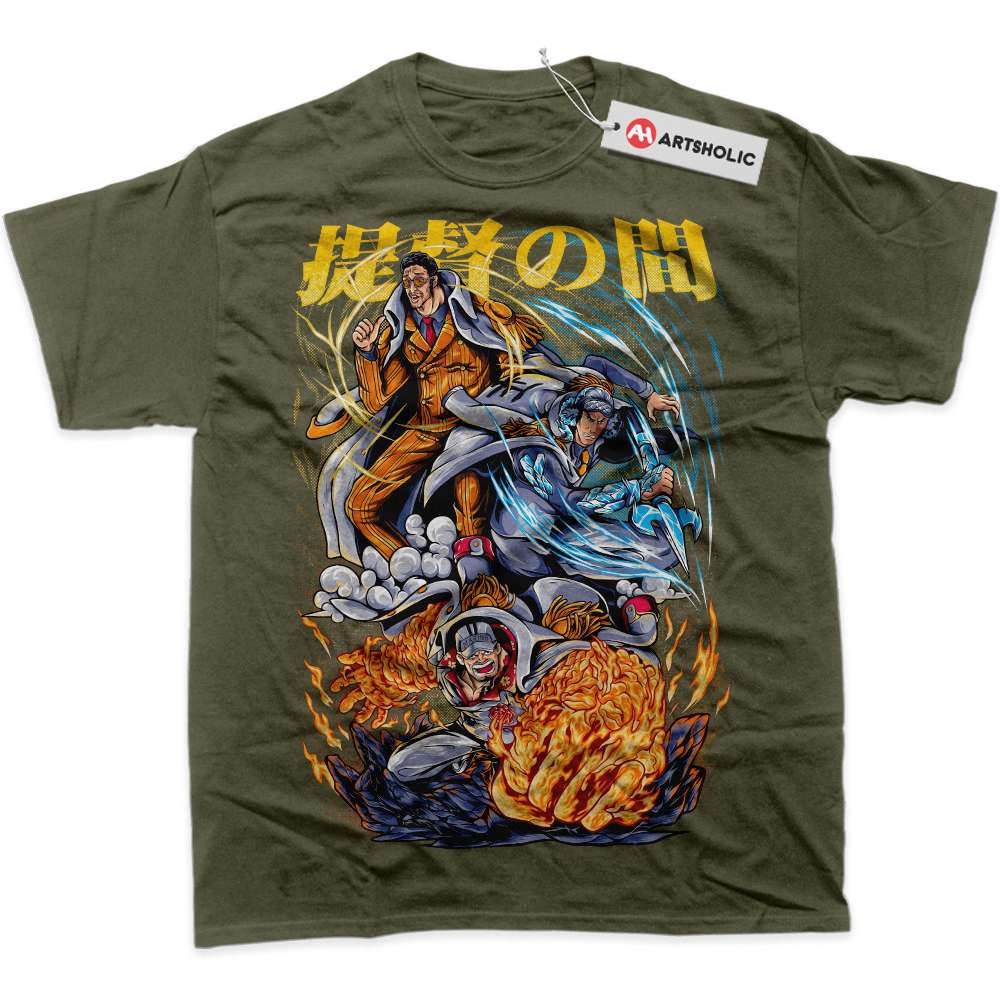 Alternative view of Admiral One Piece Shirt, Anime Shirt, Graphic Tee