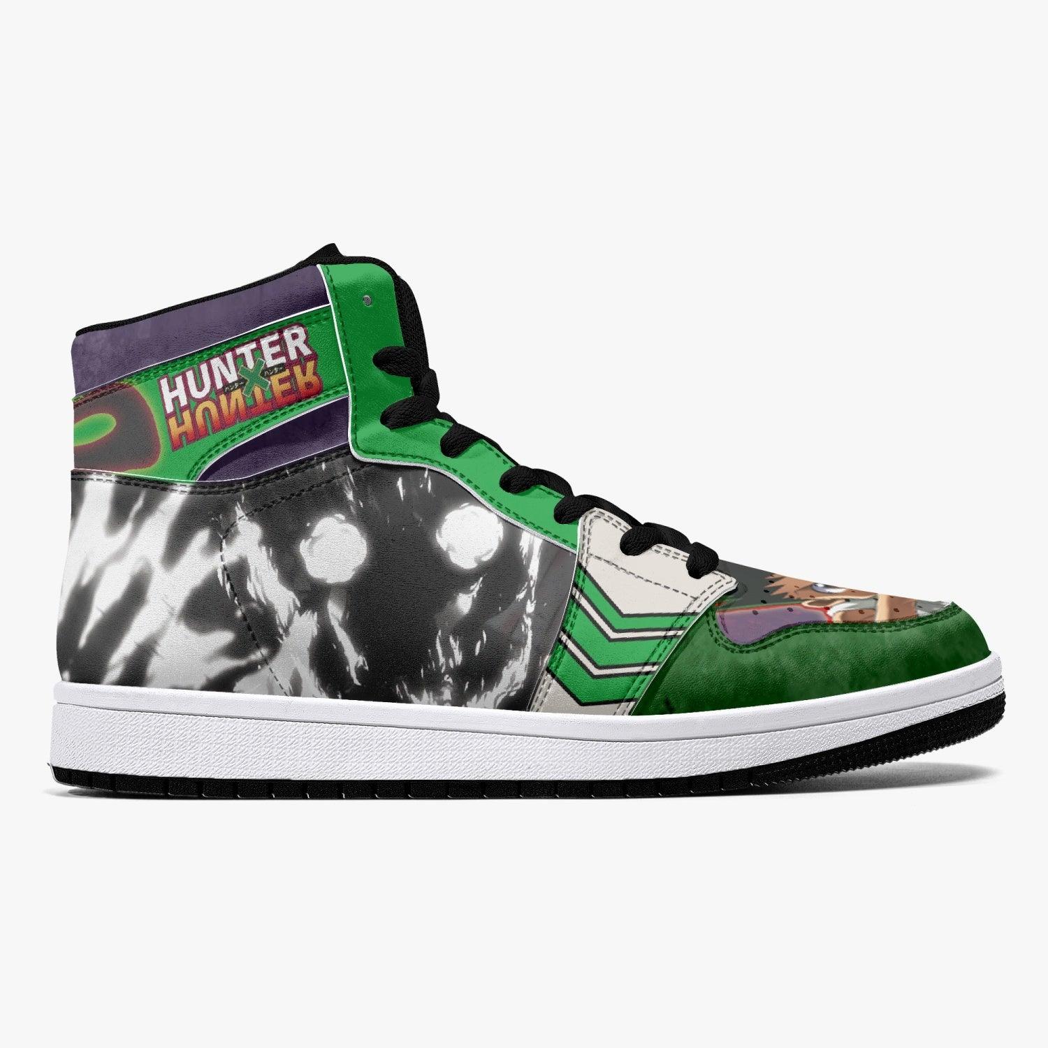 Adult Gon Hunter Custom Sneaker Mid 1 Basketball Shoes - Otaku Hall