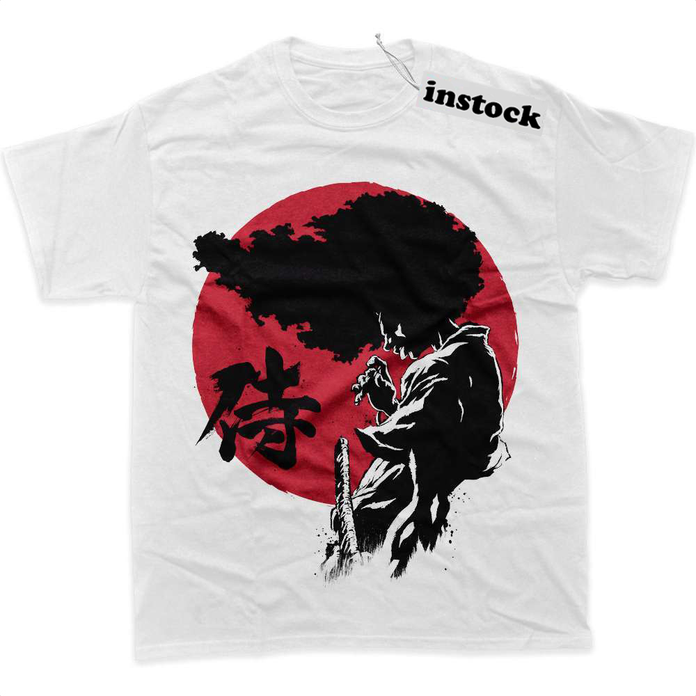 Afro Samurai Shirt, Anime Shirt, graphic Tee