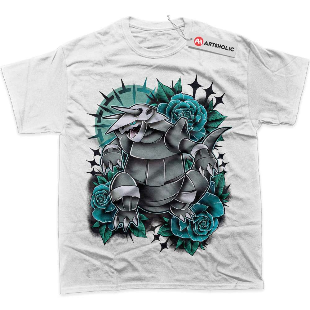 Aggron Shirt, Pokemon Shirt, Anime Shirt, Graphic T-Shirt