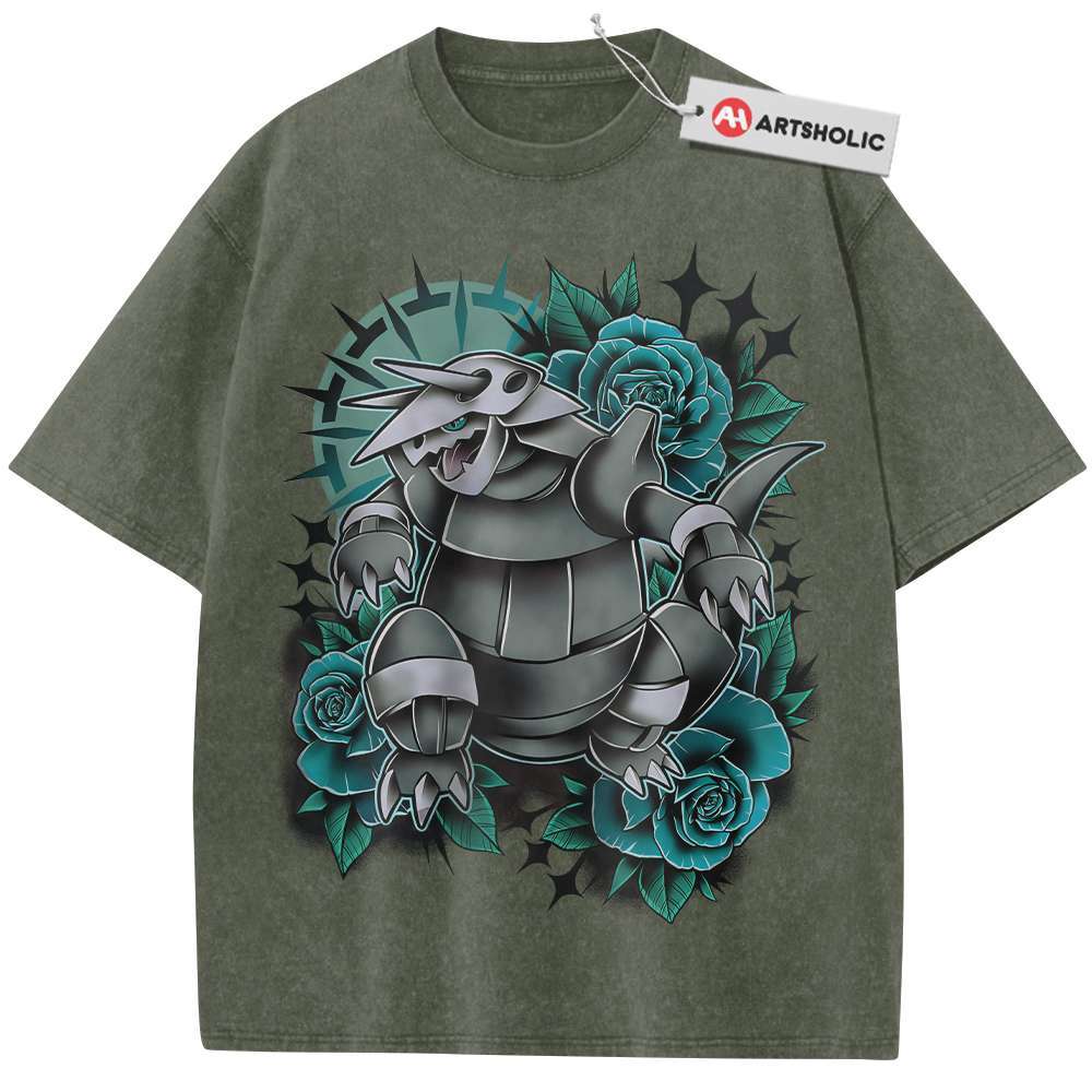Aggron Shirt, Pokemon shirt, Anime Shirt, Vintage T-Shirt