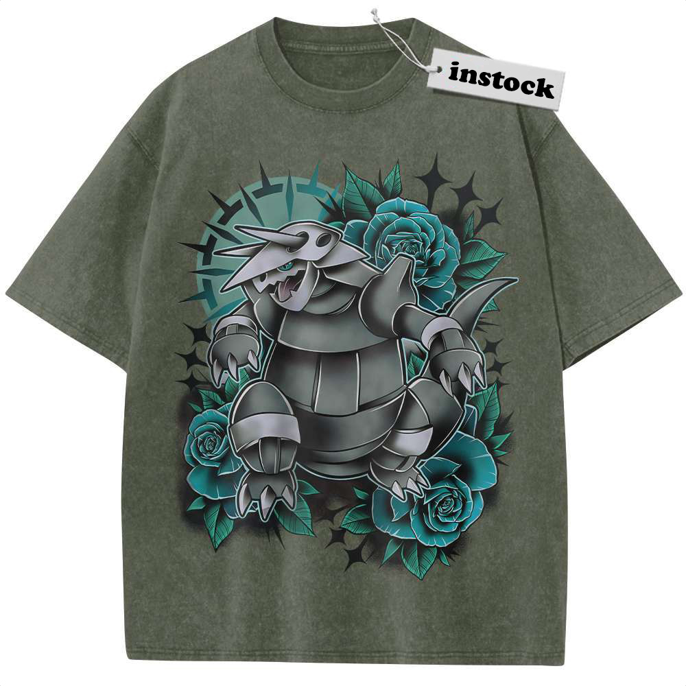 Aggron Shirt, Pokemon shirt, Anime Shirt, Vintage T-Shirt