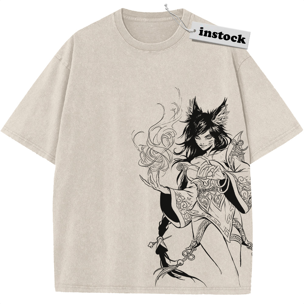 Ahri Shirt, League of Legends Shirt, Game Shirt, Vintage T-Shirt