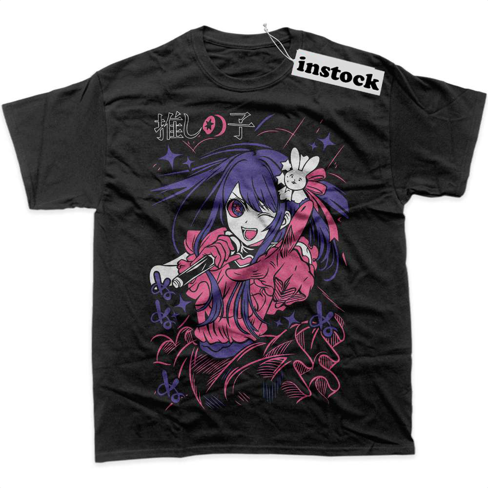 Ai Hoshino Shirt, Oshi no Ko Shirt, Anime Shirt, Graphic T-Shirt