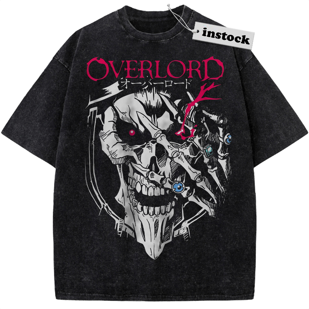 Ainz Ooal Gown Shirt, Momonga Shirt, Overlord Shirt, Anime Shirt, Vintage T-Shirt