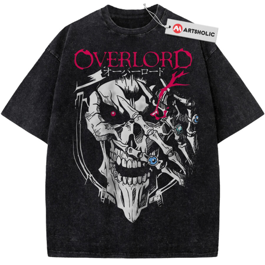 Alternative view of Ainz Ooal Gown Shirt, Momonga Shirt, Overlord Shirt, Anime Shirt, Vintage T-Shirt