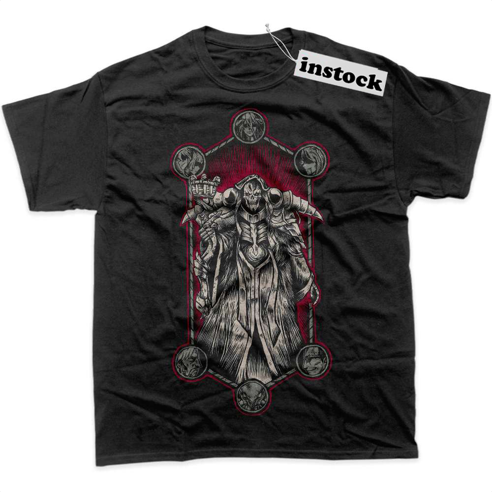 Ainz Ooal Gown Shirt, Overlord Shirt, Anime Shirt, Graphic Tee
