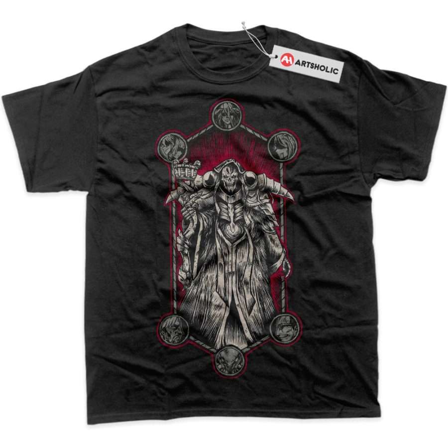 Alternative view of Ainz Ooal Gown Shirt, Overlord Shirt, Anime Shirt, Graphic Tee
