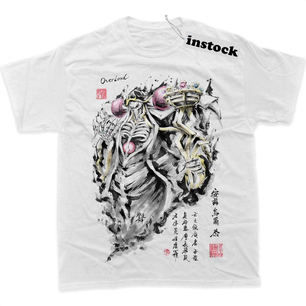 Ainz Ooal Gown Shirt, Overlord Shirt, Anime Shirt, Graphic Tee