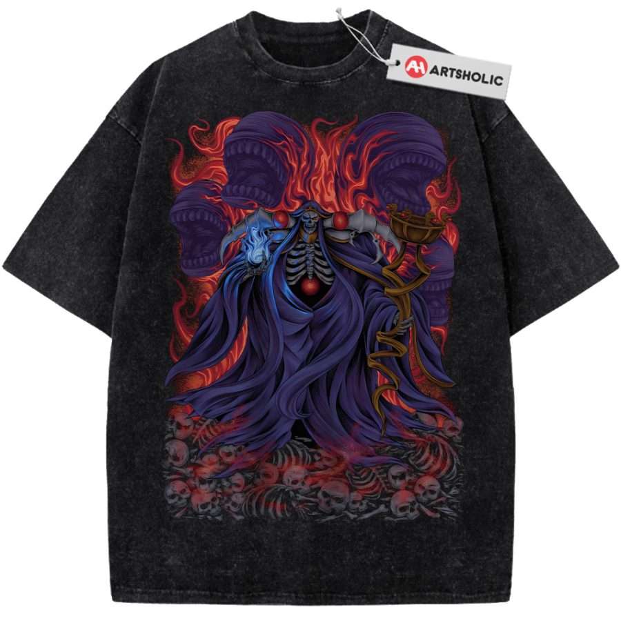 Alternative view of Ainz Ooal Gown Shirt, Overlord Shirt, Anime Shirt, Vintage Tee