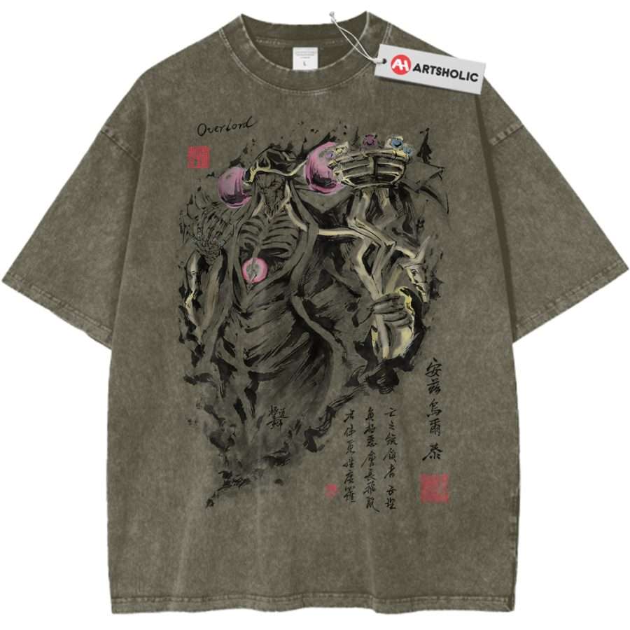 Alternative view of Ainz Ooal Gown Shirt, Overlord Shirt, Anime Shirt, Vintage Tee