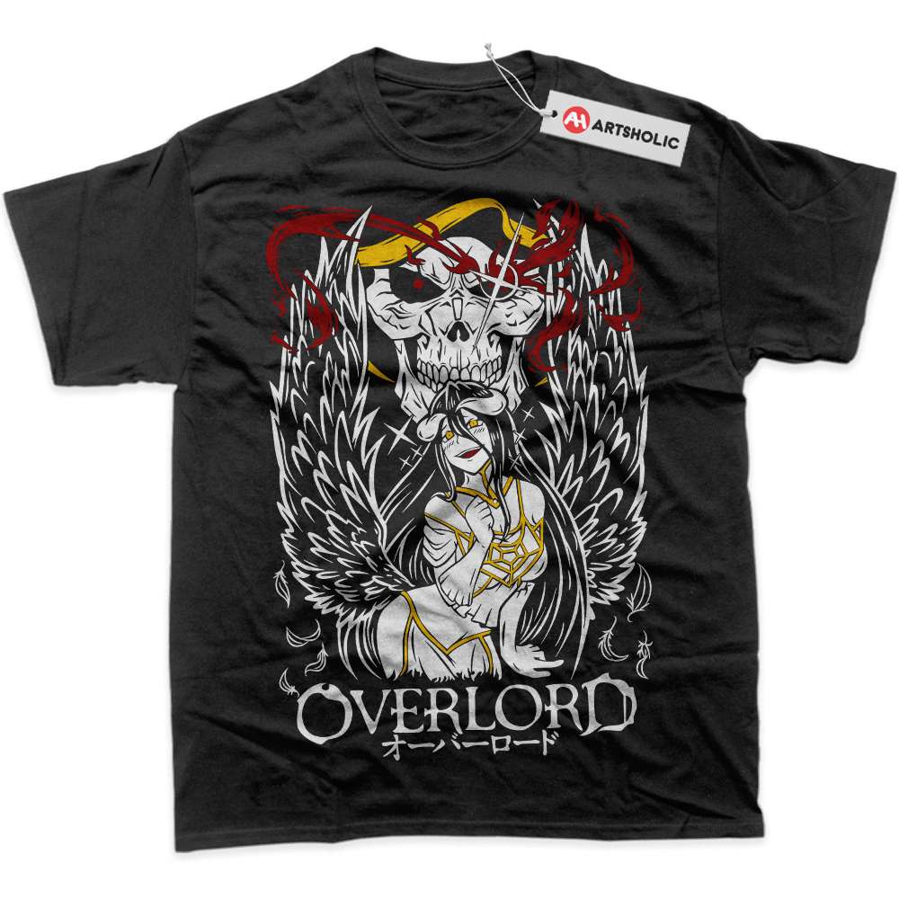 Ainz Ooal Gown vs Albedo Shirt, Overlord Shirt, Anime Shirt, Graphic T-Shirt