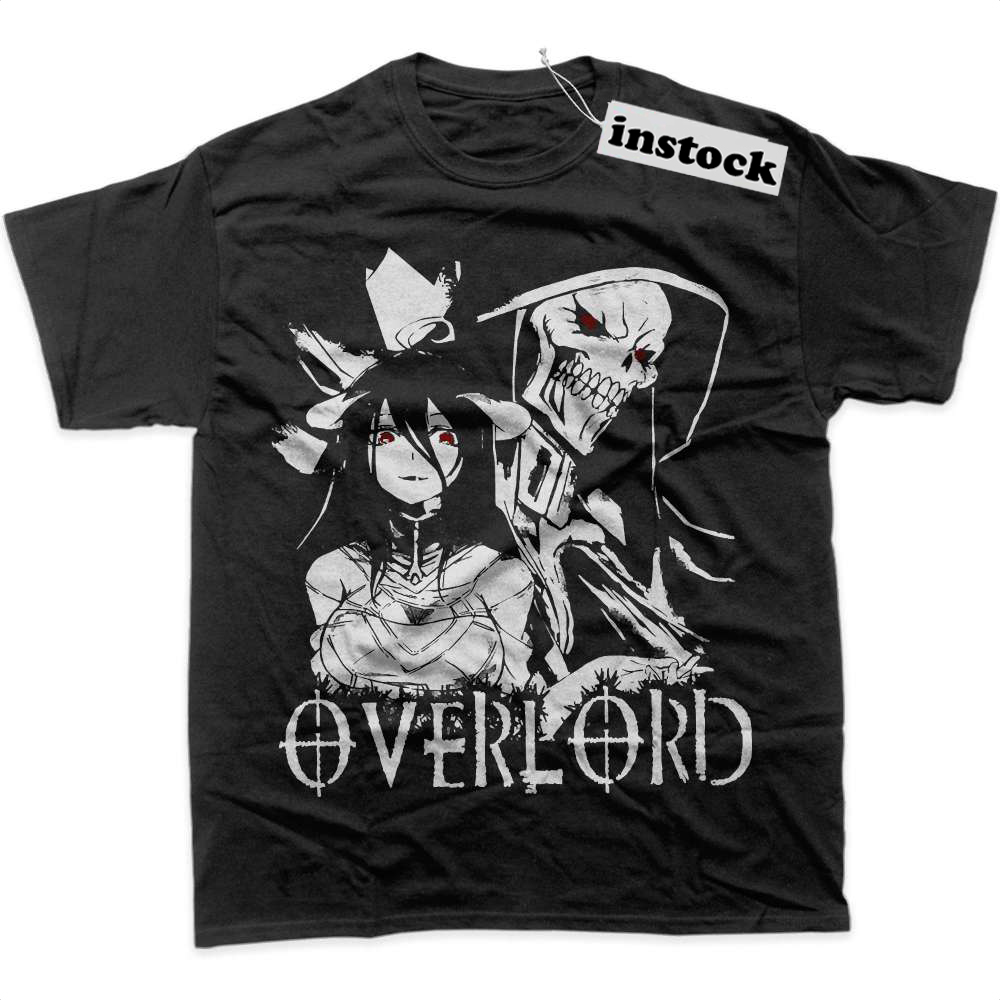 Ainz Ooal Gown vs Albedo Shirt, Overlord Shirt, Anime Shirt, Graphic Tee
