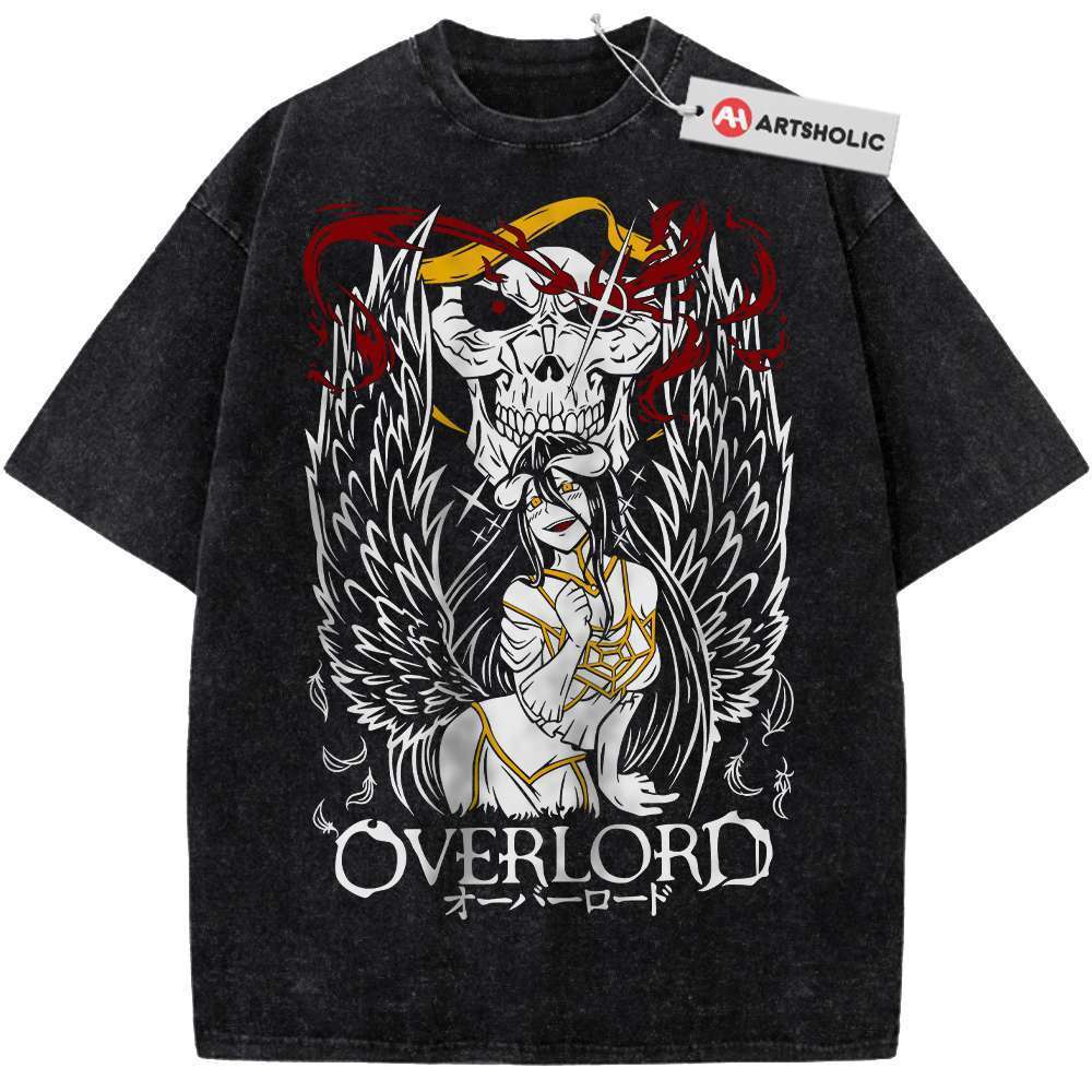 Ainz Ooal Gown vs Albedo Shirt, Overlord Shirt, Anime Shirt, Vintage T-Shirt