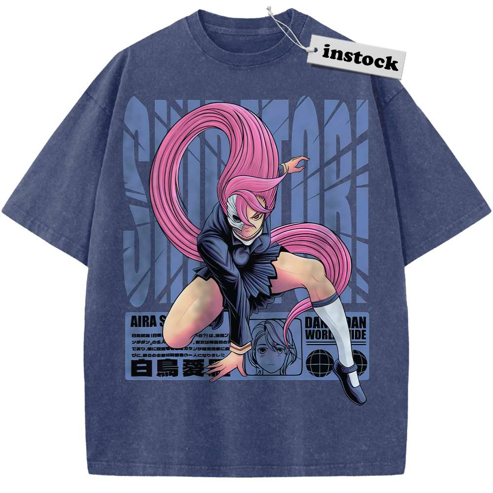 Aira Shiratori Shirt, Dandadan Shirt, Anime Shirt, Vintage T-Shirt