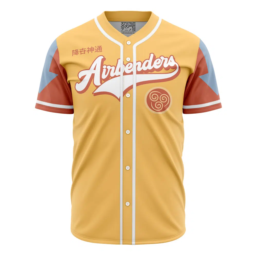 Airbenders Avatar The Last Airbender Baseball Jersey