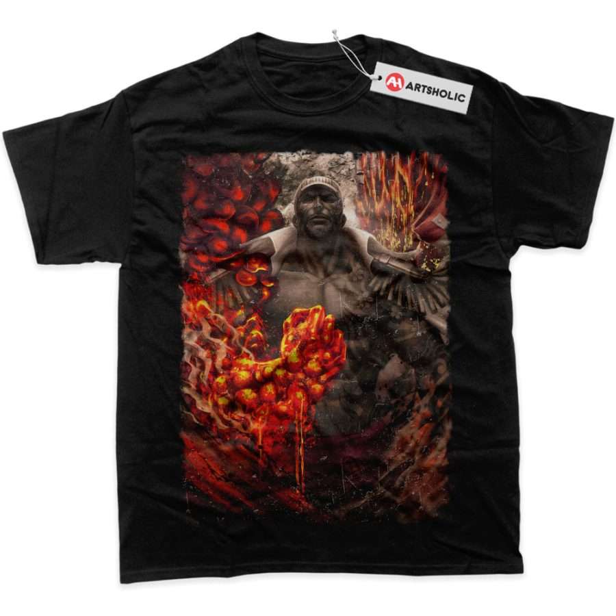 Alternative view of Akainu Shirt, Sakazuki Shirt, One Piece Shirt, Anime Shirt, graphic Tee