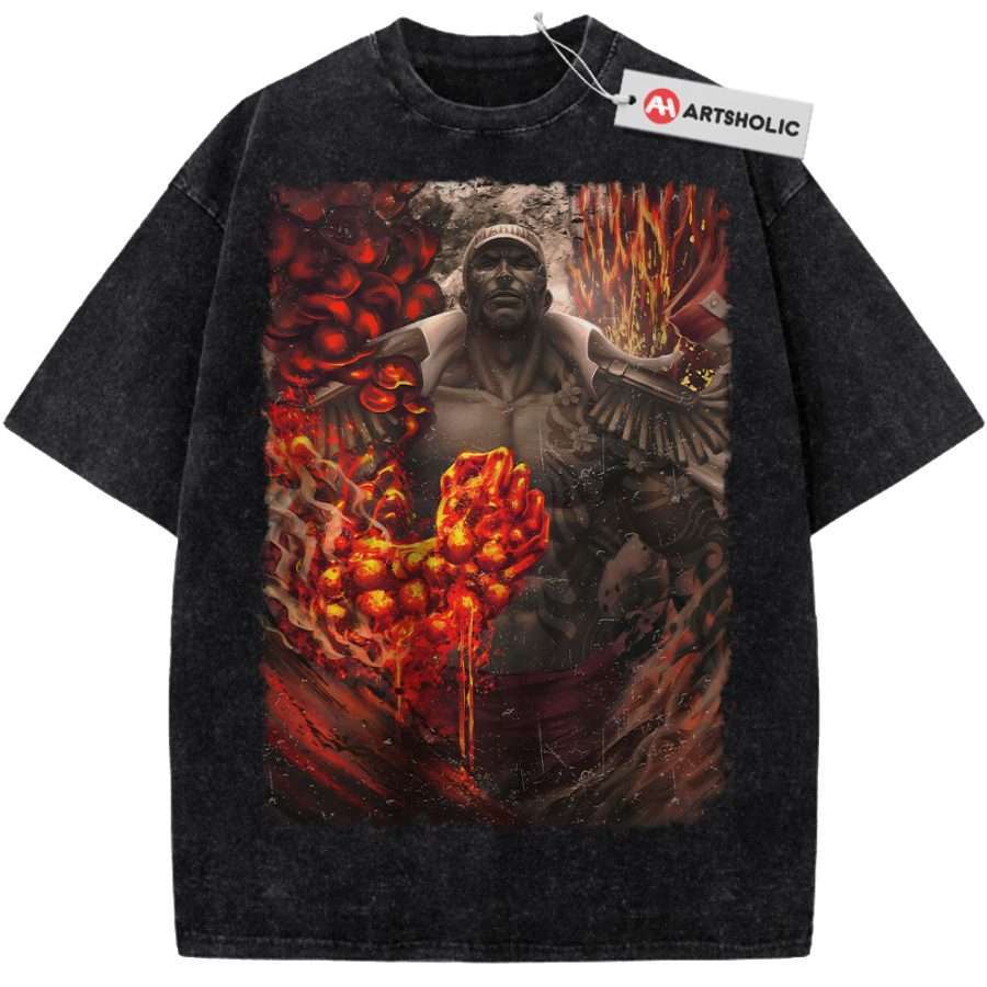 Alternative view of Akainu Shirt, Sakazuki Shirt, One Piece Shirt, Anime Shirt, Vintage Tee