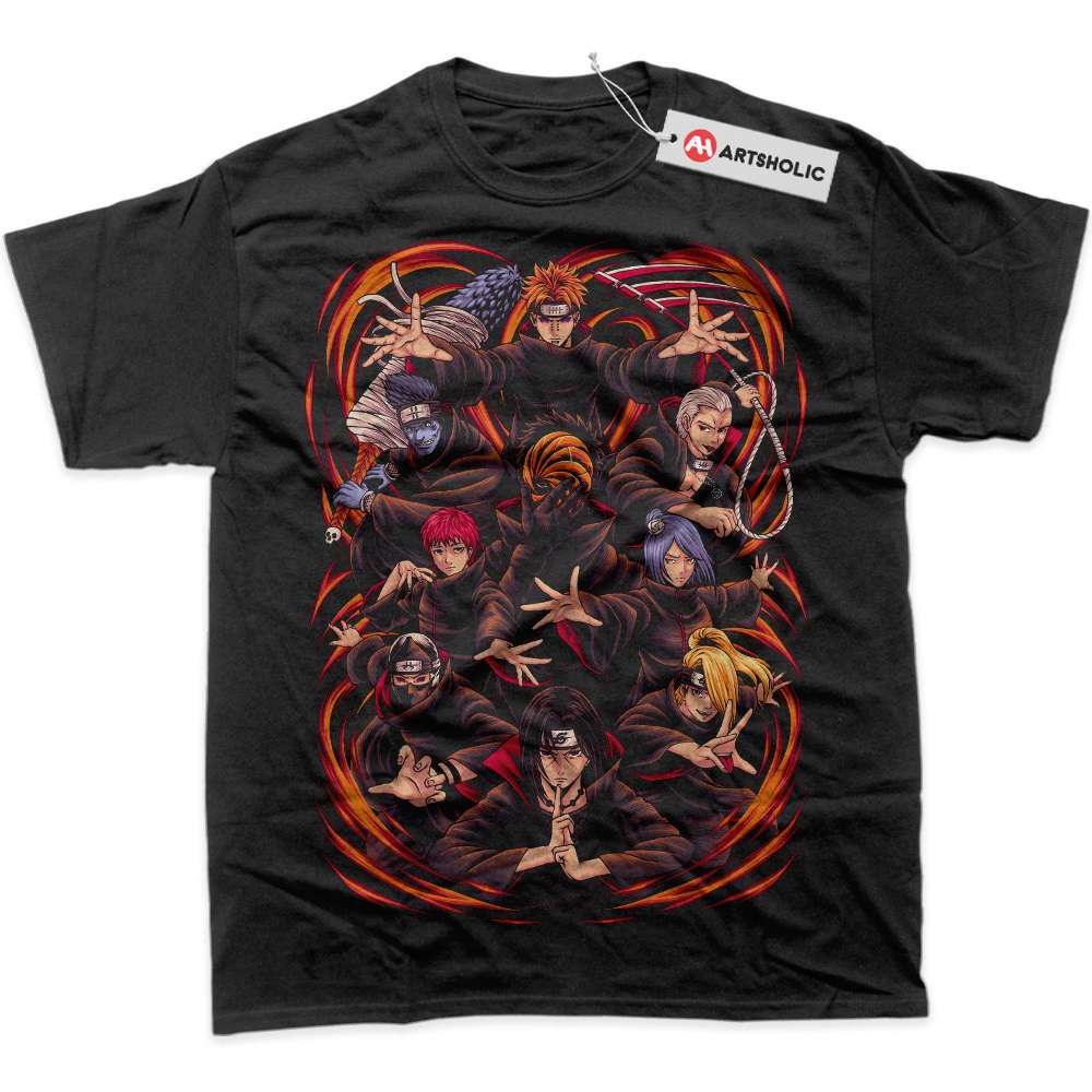 Akatsuki Shirt, Naruto Shirt, Anime Shirt, Graphic Tee